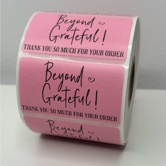 Thank You Stickers for Poshmark 2" | shipping supplies 100 pcs - Picture 8 of 13